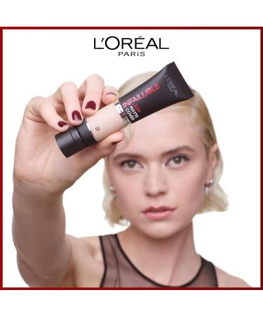 L'Oral Paris Infallible 32H Matte Liquid Foundation - Waterproof Long-Lasting 4% Niacinamide Cool Underton No. 155 30ml | Shop Now for Global Shipping! - Buy Online on GoSupps.com