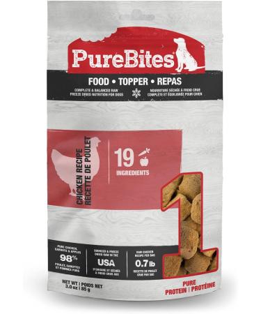 PureBites Dog Food Topper + Chicken Recipe Dog Food Topper Bundle - Buy Online on GoSupps.com