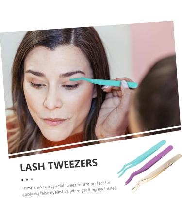 Magiclulu 6-Piece Eyelash Case Set | Stainless Steel Eyelash Holders & Tweezers for False Eyelash Extensions | Perfect Tool Kit for Beauty Enthusiasts - Buy Online on GoSupps.com
