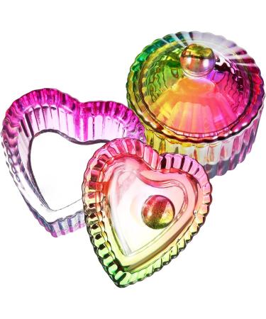 minkissy 10 Pcs Colorful Crystal Cup Nail Tips for Acrylic Nails Professional Monomer Dappen Dishes Nail Art Cup Nail Art Dappen Dish Acrylic Nail Brush Glass Storage Box Liquid - Buy Online on GoSupps.com