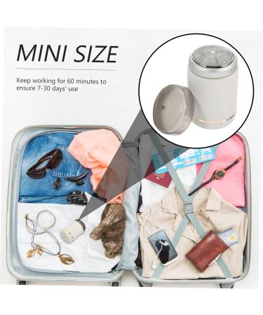 Doitool Men's Electric Razor Trimmer - Portable Aluminum Alloy Facial Hair Cutter | Travel Accessory | 6x4x4cm - Perfect Grooming Tool - Buy Online on GoSupps.com