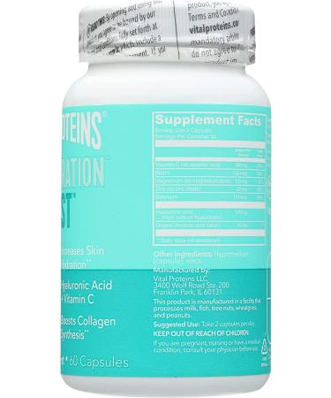 Vital Proteins Skin Hydration Boost - 60 Capsules for Radiant Skin - Buy Online on GoSupps.com