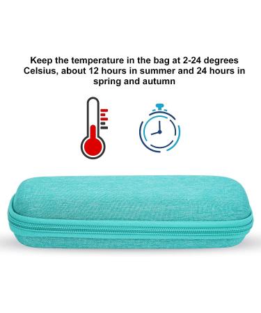 Insulin Cooler Portable Storage for Diabetes Daily Use - Green - Buy Online on GoSupps.com