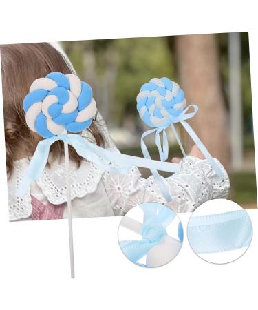 VILLFUL Simulation Lollipop Artificial Lollipop Birthday Lollipop Ornament Fake Food Photo Props Candy Photo Booth Prop Lollipop Candy Ornament Lollipops Decor Display Wedding Photo Resin As Shown 1 22.00X8.50X2.00CM - Buy Online on GoSupps.com