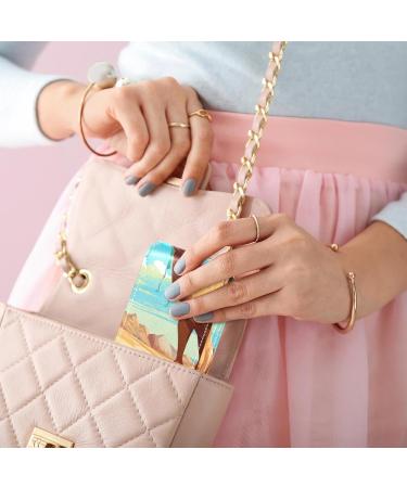 Travel Lipstick Organizer Case | Portable Makeup Bag with Mirror | Cartoon Funny Camel Design - Buy Online on GoSupps.com