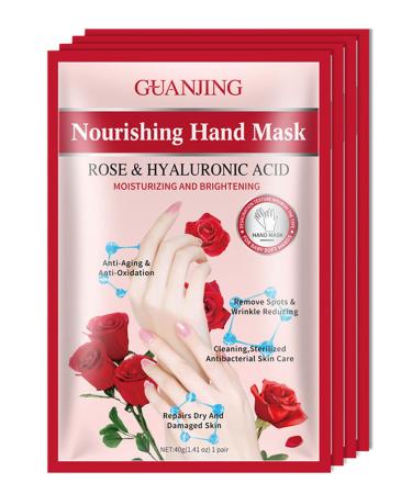 Ultra-hydrating exfoliating hand mask Intensely repairs and softens rough, dry skin