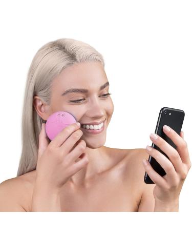 FOREO LUNA fofo Smart Facial Cleansing Brush and Skin Analyzer - Pearl Pink - Buy Online on GoSupps.com