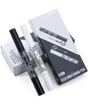 4-Piece Tooth Whitening Pen Kit | Pain-Free Teeth Bleaching & Fast Stain Removal for a Brighter Smile - Buy Online on GoSupps.com