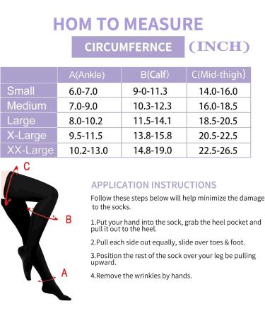 Evolyline Medical Compression Stockings 20-30 mmHg | Class 2 Thigh Support for Men & Women | Prevent Varicose Veins | Beige & Black Options Available - Buy Online on GoSupps.com