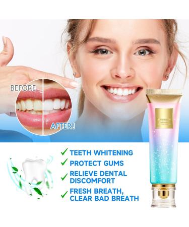 Niacinamide Toothpaste Magic Toothpaste Whitening Toothpaste Fresh Breath Toothpaste Complete Care Toothpaste Repairs and Protects Teeth Breath Freshener - Buy Online on GoSupps.com