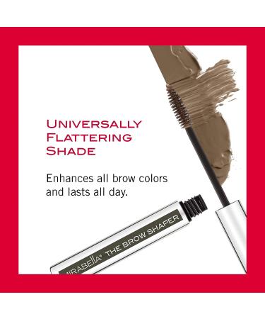 Mirabella Beauty Brow Shaper - Universal Shade Eyebrow Gel for Long-Lasting Definition and Conditioning with Aloe & Vitamin B5 - Buy Online on GoSupps.com