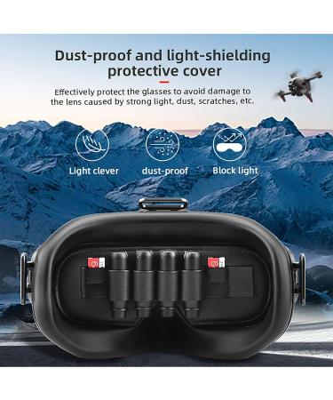 Craznick Lens Protector for DJI FPV & Avata Goggles V2 - Anti-Friction Cover & Storage Mat - Buy Online on GoSupps.com