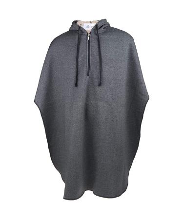 Wheelchair Cloak Warm Thickened Plush Windproof Wheelchair Blanket Wheelchair Cape with Hood Winter Poncho Lined Cape Suitable for Men and Women