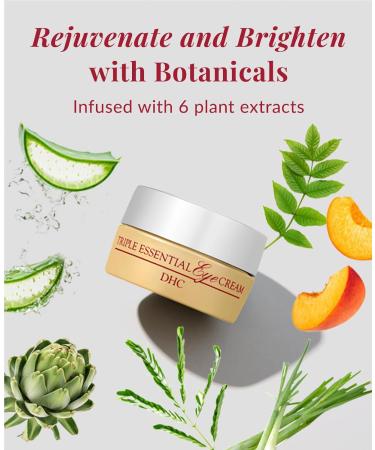 DHC Triple Essential Eye Cream 1 oz. Net wt. - Buy Online on GoSupps.com