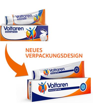 Voltaren Pain Gel Forte 23.2 mg/g - 180g for Acute Back Muscle & Joint Pain Relief | Fast International Shipping - Buy Online on GoSupps.com