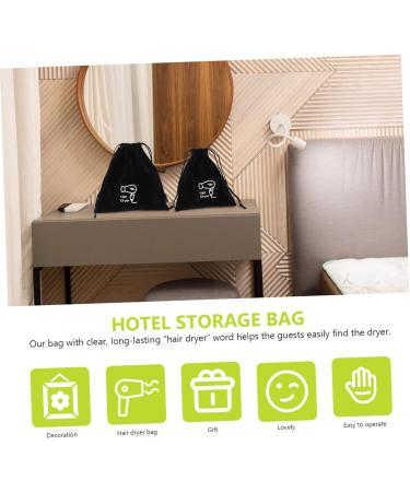 Beavorty 10 Pcs storage bag travel hairdryer barber drawstring bag Hair Dryer Supplies Straightener household - Buy Online on GoSupps.com