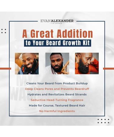 Evan Alexander Fine Grooming MY Wash Detoxifying Beard Shampoo - Refreshing 4oz | International Shipping Available - Buy Online on GoSupps.com