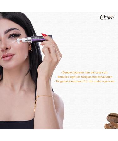 OSHEA COSMETICS Eye Cream 15 Ml / 0.5 Fl Oz Hydrating & Brightening Deep Conditioning Treatment Reduces Puffiness & Dark Circles Anti-Aging Formula - Buy Online on GoSupps.com
