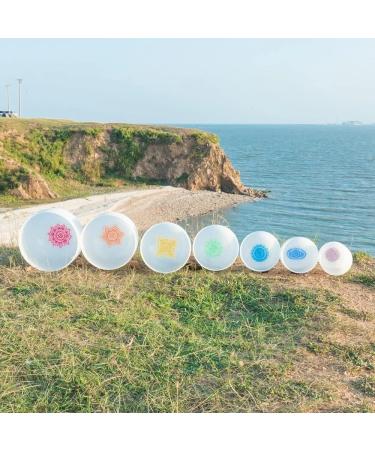 6-12 Inch Crystal Singing Bowls Chakra Sets for Sound Healing Therapy and Meditation Balancing Body Chakra Adjusting Emotional State (Size : 440hz) - Buy Online on GoSupps.com
