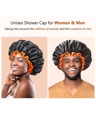 Buy Mikimini Small Black Shower Hoods for Kids 2-Pack Waterproof Hair Protection Soft PEVA Cute & Stretchy Ideal for Bathing - Buy Online on GoSupps.com