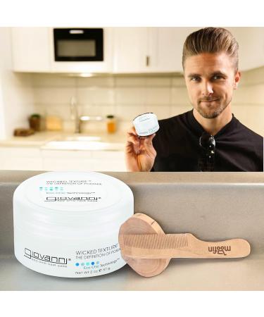 Wicked Texture Pomade 2 Oz - Water-Based Hair Styling Wax for Women | Frizz Control Versatile Hair Shaping & Smooth Texture | Pack of 6 - Buy Online on GoSupps.com