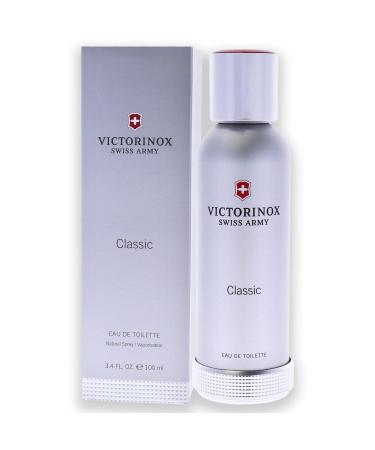 Swiss Army Classic Men Eau De Toilette Spray Iconic Collection 3.4 Ounce Cedar Citrus Floral Lavender Mint 3.4 Fl Oz (Pack of 1) - Buy Online on GoSupps.com