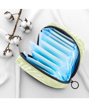 Stylish Menstruation Pad Bag with Zipper - Cute Sloth Design for Women & Girls | Ideal Tampon & Napkin Storage - Buy Online on GoSupps.com