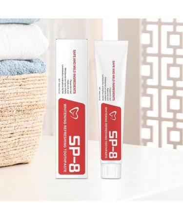 Whitening Toothpaste Refreshing Fragrance Toothpaste100g Natural Stain Removal Anti Odor For Sensitive Gums Pleasant Breath For Men Women And Teens Daily And Night - Buy Online on GoSupps.com