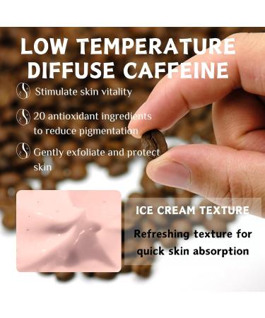 Body Scrub Exfoliator - Face Scrub - Coffee Moisturizing Exfoliating Body Scrub - Cleansing Skin - Lightening Dark Spots - Firming Skin - Even Skin Tone - Easy to Absorb - Formula Friendly - Buy Online on GoSupps.com