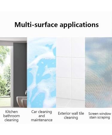 RRRYYYZZ 75'' Spray Window Squeegee with Extension Pole with 4-Section Extension Pole 4 in 1 Glass Squeegee Window Squeegee with Sewage Collector and 5 Pads - Buy Online on GoSupps.com