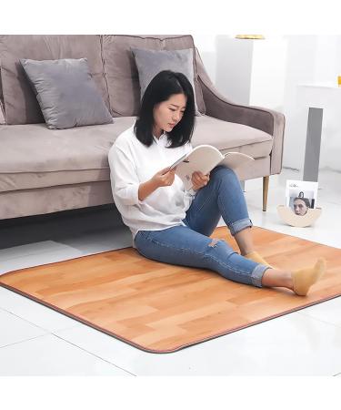 Adjustable Heated Floor Mat - Foot Warmers & Electric Heating Carpet for Home & Office 100x150 cm - Buy Online on GoSupps.com