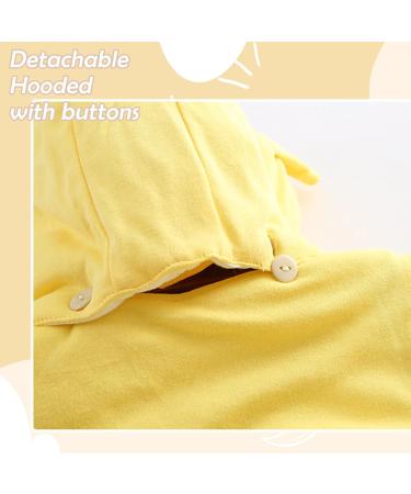 Minizone Baby Hooded Snowsuit with Footies and Hat, Cotton Winter Rompers for Boys, 0-3 Months (Cow Design) - Buy Online on GoSupps.com