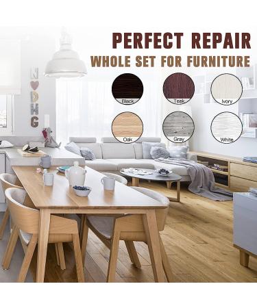 CHUKCHI Wood Furniture Repair Kit - Set of 39 | Touch Up Markers, Fillers & Wood Putty for Scratch, Cracks, Hole, Discoloration | Ideal for Wooden Door, Floor, Table & Cabinet - Buy Online on GoSupps.com