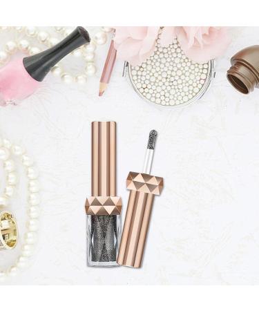 Pigmented Liquid Eyeshadow - Colors Eyeshadow Long Lasting & Blendable Eye Makeup - Waterproof Liquid Eyeshadow 2# shine black - Buy Online on GoSupps.com