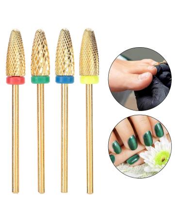 Nail Drill Tungsten Alloy Polishing Grinding Head - Professional Manicure & Pedicure Accessory for Home & Salon International Shipping Available - Buy Online on GoSupps.com