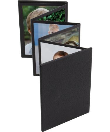 Mini Black Accordion Photo Album - 2.5x3.5 Self-Stick Design - Buy Online on GoSupps.com