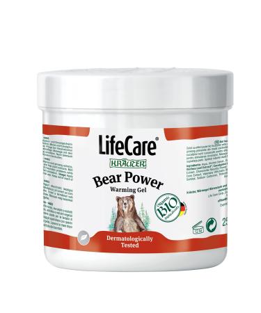 Heating gel for the bear with organic herbs LifeCare Krauter