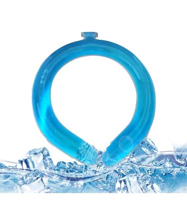 Neck Cooler | Cooling Tube for Neck - Wearable and Reusable Cooling Neck Wraps Neck Body Cooling Tubes for Travel Offices Sports Hiking Camping Wobblo Blue - Buy Online on GoSupps.com