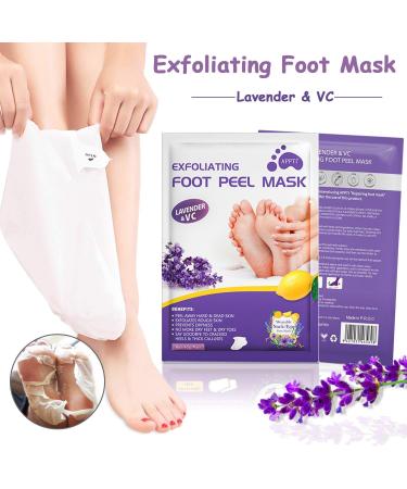 Foot Peel Mask 2 Pack Foot Mask Callus Remover - Repair Heels & Removes Dry Dead Skin for Baby Soft Feet - Exfoliating Foot Peeling Mask for Hard Skin - Peeling - Buy Online on GoSupps.com