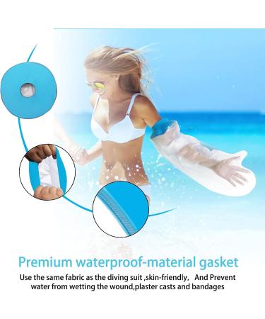 Waterproof Cast Cover Arm Upgraded Adult Half Arm Cast Protector Arm Waterproof Dressings for Wounds Reusable Waterproof Protectors Cast & Dressing Cover Plaster Cast Cover Protector for Broken Arm - Buy Online on GoSupps.com