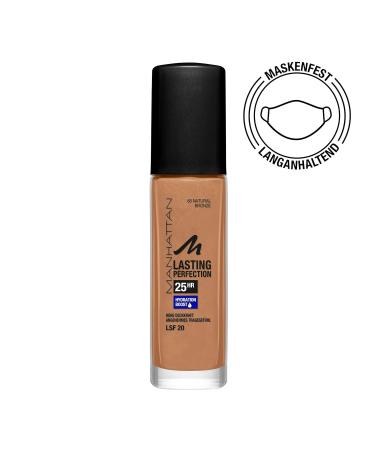 Shop Manhattan Lasting Perfection Foundation 25h - Natural Bronze 68 | Long-Lasting High Opacity Moisturizing Makeup - 30ml - Buy Online on GoSupps.com