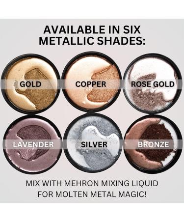 Mehron Metallic Powder - Copper 30g | Face & Body Paint Eye Shadow & Eyeliner Pigments - International Shipping Available - Buy Online on GoSupps.com