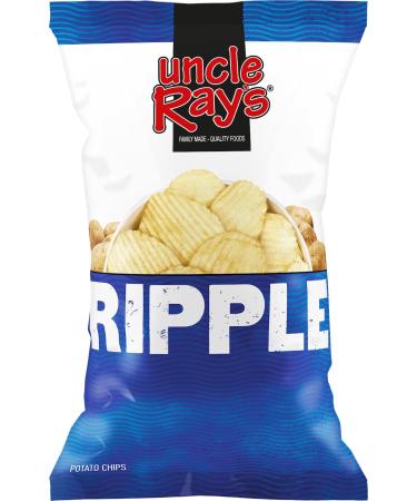 Uncle Rays Ripple Flavoured Potato Chips Crisps American Chips Ripple 1 count (Pack of 1)