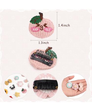 Midodo 15-Piece Baby Hair Clips Set | No Slip Tiny Bow Hair Accessories for Newborns & Toddlers | Ideal Mini Barrette Clips for Fine Hair - Buy Online on GoSupps.com