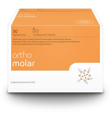 orthomed Orthomolar Lot de 30 flacons (30 x 20 ml 600 ml)
