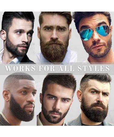 Striking Viking Beard Pencil Filler for Men - 2 Pack Black Waterproof Beard Pen Kit - Fill, Shape & Define Your Beard - Long Lasting Formula - 3 Piece Set - Buy Online on GoSupps.com