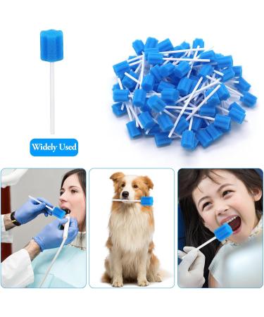 80 Disposable Mouthpieces - Tasteless Mouth Sponges for Teeth Cleaning | Single Pack - Buy Online on GoSupps.com
