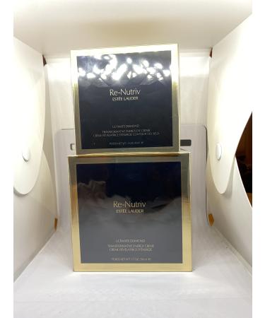 Estee Lauder Re-Nutriv Ultimate Diamond Transformative Energy Face & Eye Set: Energy Creme 50ml+ Energy Eye Creme 15ml