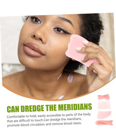 FOMIYES 16-Piece Gua Sha Massage Tool Set for Facial Scraping & Stone Massage - Pink Beauty Tools for Glowing Skin - Buy Online on GoSupps.com