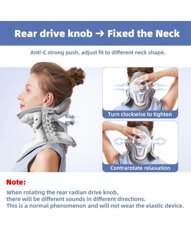 zenopax Cervical Neck Traction Device Neck Stretcher for Neck Traction and Support Adjustable Neck Traction Devices for Home Use to Relieve Neck Pressure and Pain - Buy Online on GoSupps.com